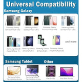 S25 S24 S23 Ultra Samsung Fast Charger Usb Type C Charger Super Fast Charging,45W Usb C Super Fast Charger For Samsung Galaxy S25/S24/S23/S22/S21/Plus/Ultra/Fe,Z Fold,Z Flip,A16,A15,With 6Ft C Cable