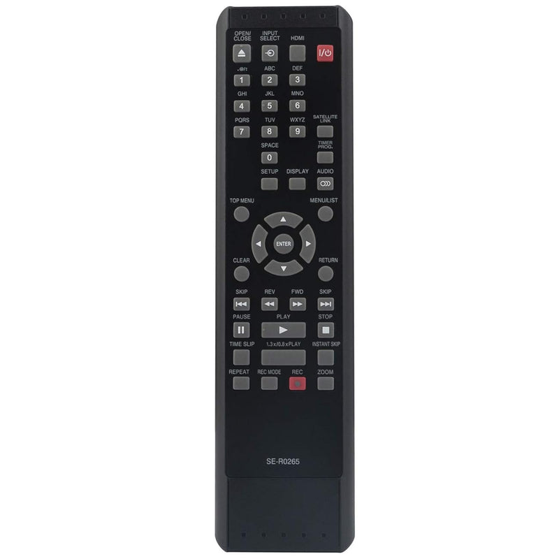 Se-R0265 Replacement Remote Control Fit For Toshiba Dvd Recorder D-R420Ku D-R4