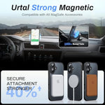 Strong Magnetic for iPhone 16 Case, Military Grade Drop Protection, Compatible with MagSafe