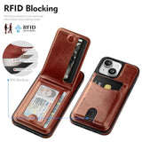 For Compatible Magsafe Magnetic 2 In 1 Detachable Iphone 13 Wallet Case With Card Holder Women Men,Pu Leather Rfid Blocking Flip Kickstand Credit Slots,For Apple 13,Brown