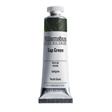Williamsburg Artist Oil Colors by GOLDEN, Sap Green, 37 ml tube, Professional Oil Paint, Semi-Transparent