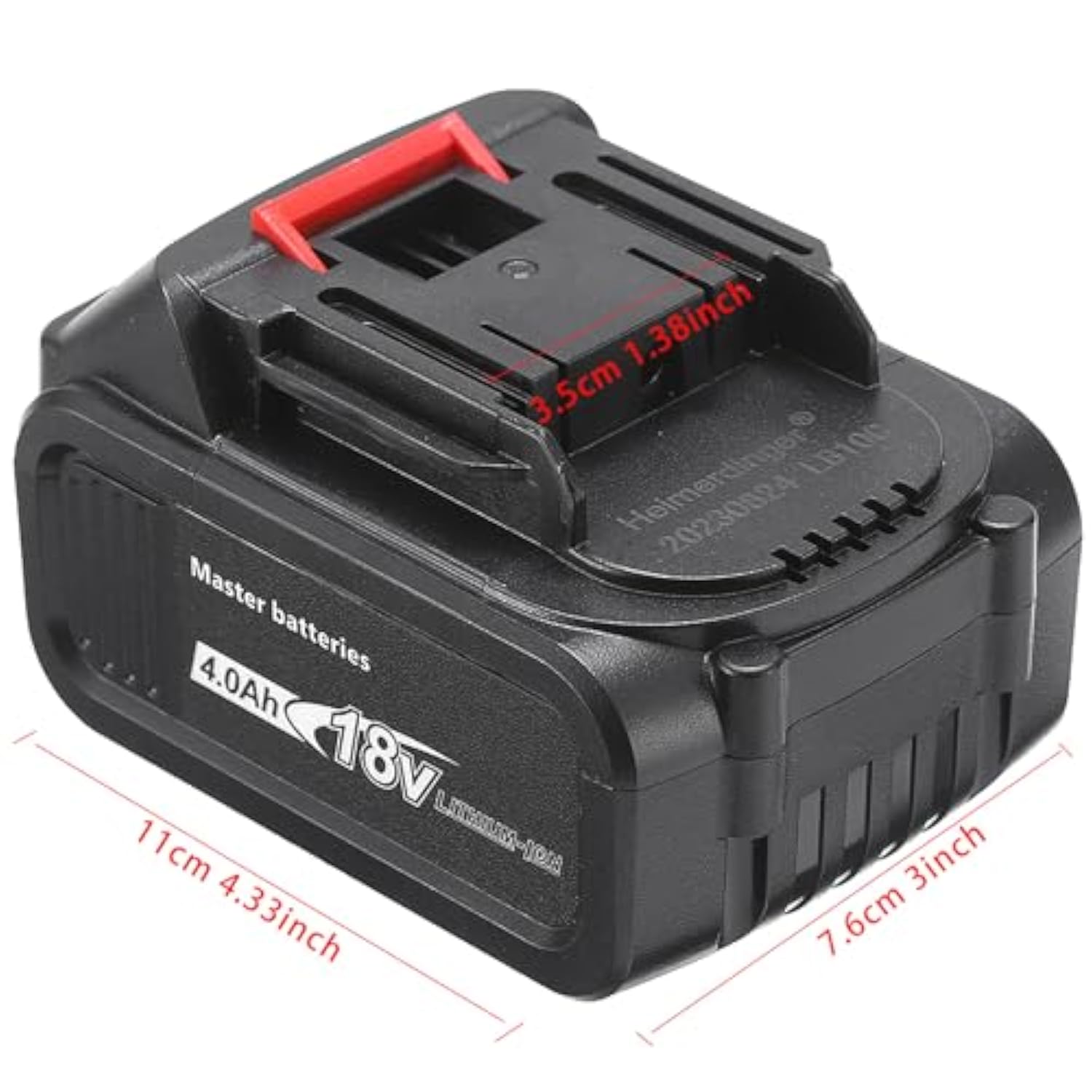 4.0Ah Replacement Battery And Charger For Makita 18V Battery Compatible With Bl1840B For Cordless Power Tools