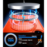 Samsung Galaxy S25 FE Orange Magnetic Case with Shockproof Protection