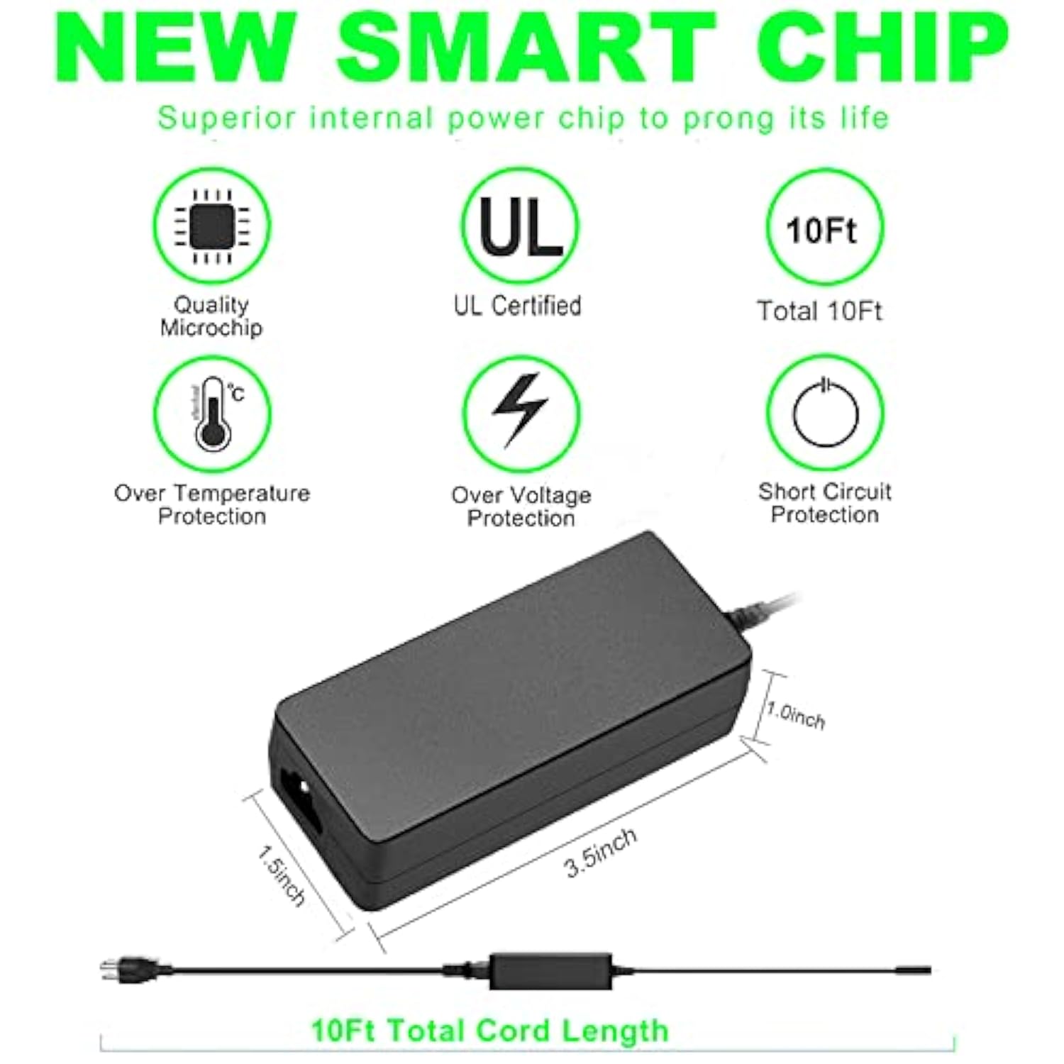 Usb C Laptop Charger 65W For Lenovo Yoga 720 730 720-13Ikb 730-13Ikb X13 Think