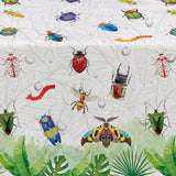 Bug Birthday Party Tablecloth Decorations, Disposable Bug Party Supplies Table Cover, Spring Summer Nature Insect Theme Birthday Baby Shower Table Cloths, 3 Pack, 54In X 108In