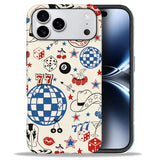 Case Compatible with iPhone 17 Pro Max,Hybrid 2-Layer Hard Shell,Shockproof Soft for Girl Women,Classic Western Cowboy Boots Retro