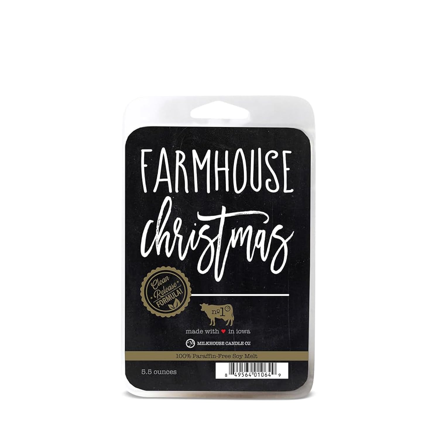 Milkhouse Candles Fragrance Farmhouse Melts: Farmhouse Christmas, 5.5 Ounces