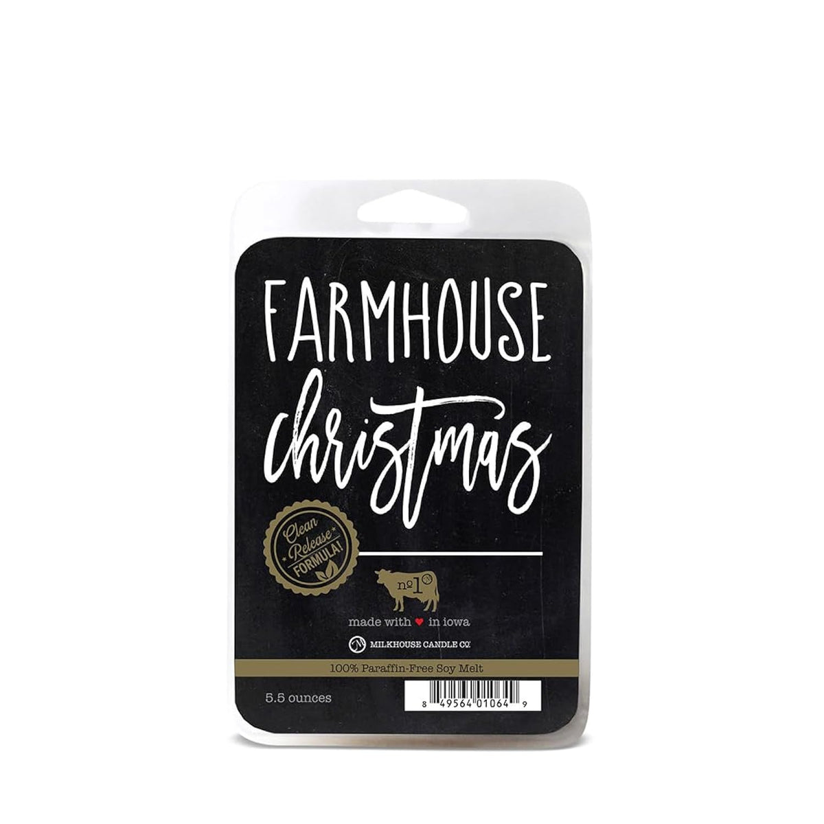 Milkhouse Candles Fragrance Farmhouse Melts: Farmhouse Christmas, 5.5 Ounces