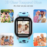 [2 Pack] Screen Protector Compatible With At&T Amigo Jr Watch, Case Friendly Hd Clear Tempered Glass Film [Anti-Scratch] [Bubble Free] [Anti-Fingerprint] [Touch Sensitive]