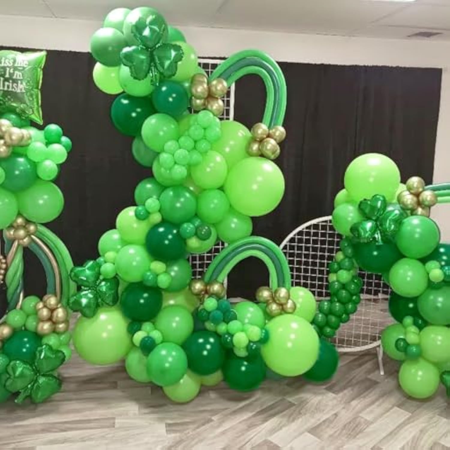 Green Balloon Garland Arch Kit, Latex Balloons 109Pcs Different Sizes 18/10/12/5 Inch, Party Balloons For Wedding Graduation Anniversary Green Jungle Forest Themed Birthday Party Decorations