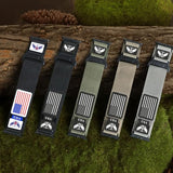 Rugged Nylon- Compatible with Apple Watch Ultra 3/ Ultra 2 Band 49mm Men,Tactical Soft Woven Stars- Stripes Flag Sport Strap for iWatch Bands 46mm