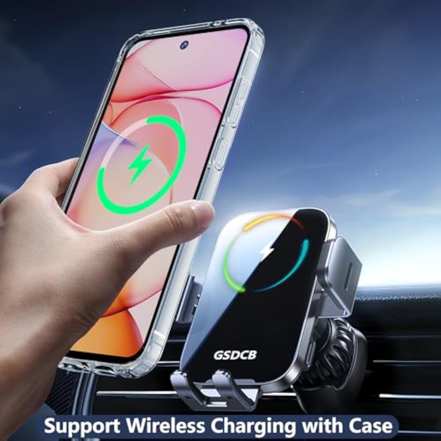 Case For Samsung Galaxy S24 Fe Case With Tempered Glass Screen Protector And Camera Lens Protector, Hard Pc Back Cover Soft Tpu Edge Bumper Design Phone Case For Women Men Girl Boy (Clear)