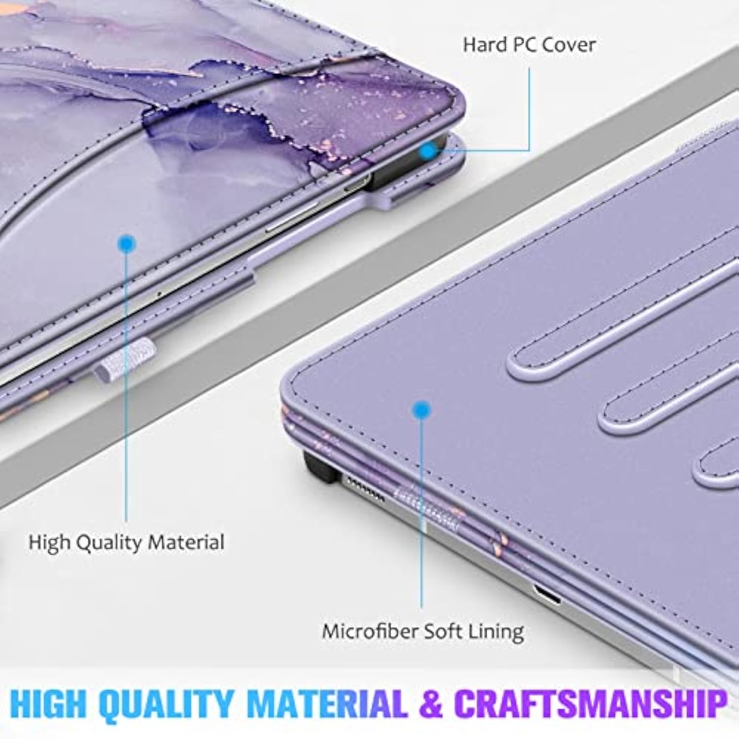 Fintie Case for Samsung Galaxy Tab S9 Plus 2023/S8 Plus 2022/S7 FE 2021/S7 Plu