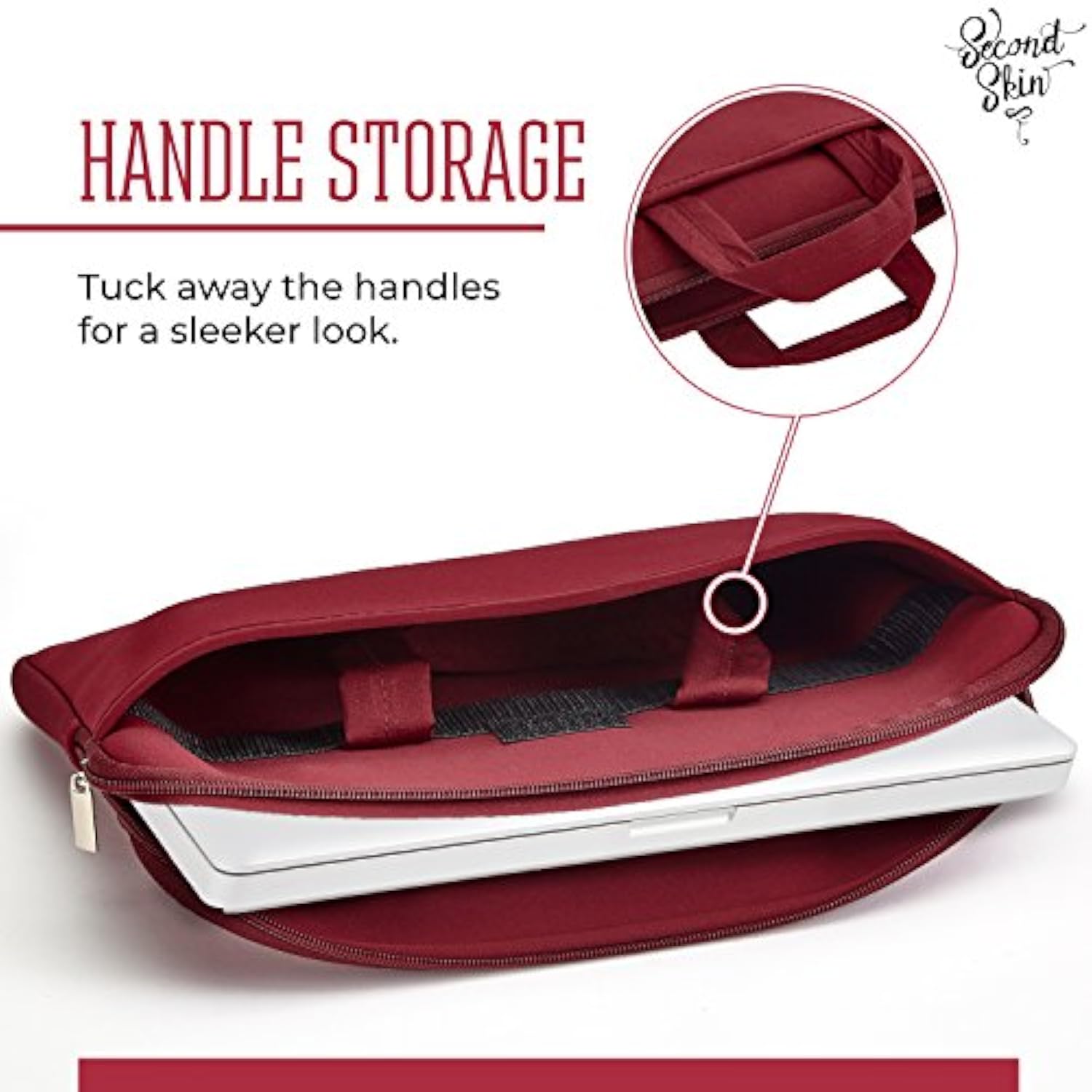 | MacBook Sleeve Laptop case | 13.3" Waterproof Laptop Bag, Protective Drop-Proof Case for Macbooks, Notebooks, or Ultrabooks, Slim with Carrying Handles & Extra Storage Pockets.