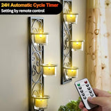 Rechargeable Tea Lights With Remote, Flameless Led Candle With 24H Cycle Timer, Battery Operated Tea Lights For Votive, Weddings, Parties, Halloween, Christmas, Home Decoration (6)