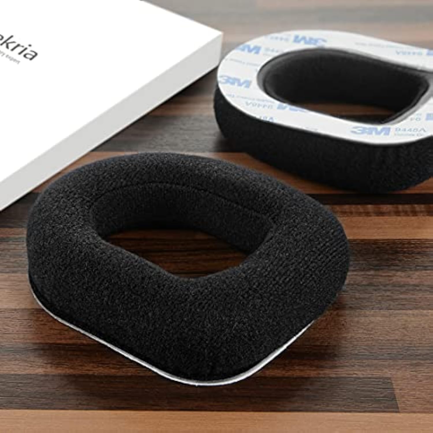 Geekria Comfort Velour Replacement Ear Pads for Astro A10 Gaming Headset Headphones Ear Cushions, Repair Parts with Video Guide (Black)
