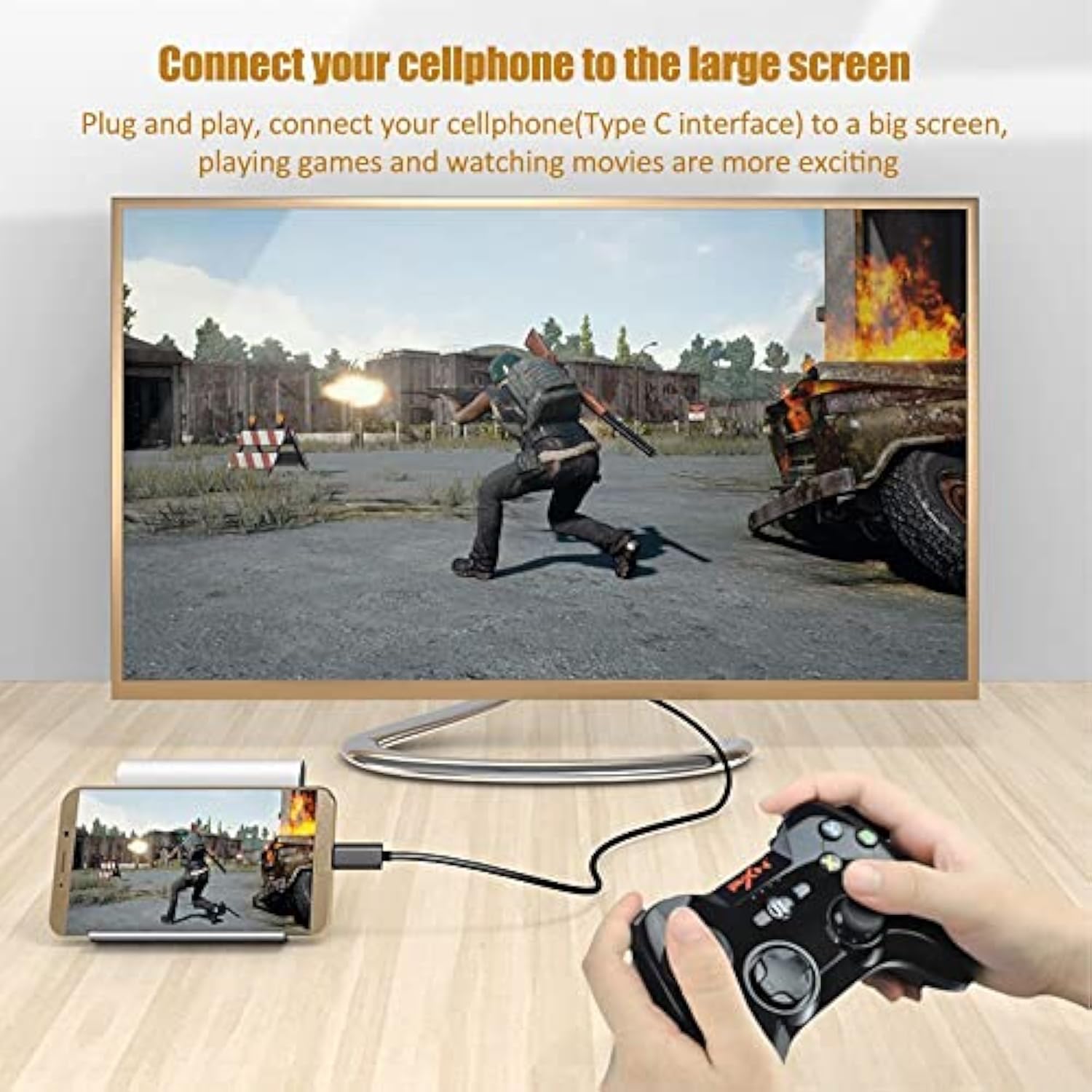 Usb C To Hdmi Cable Adapter Usb 3.1 Type C To Hdmi 4K Thunderbolt 3 Hdtv Cable