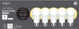 9.5W Smart LED Light Bulb 60W Equivalent Soft White A19 5 Pack