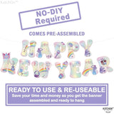 10 Ft Iridescent Happy New Year 2026 Banner Party Decorations
