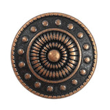 10 Pieces Beads Wheel Metal Shank Buttons. 23Mm (7/8 Inch) (Antique Co