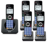 5-Handsets Landline Home Phone With Call Blocker, Caller Id/Call Waiting, Full-Duplex Handset Speakerphone, Backlit Keypad & Display, Rechargeable Battery, Eco Mode, Dect 6.0: Gl2101-51