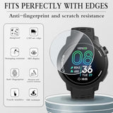 Watch Screen Protector Compatible For Coros Pace Pro, Tempered Glass Film Anti Scratch High Definition Full Coverage And Soft Tpu Protective Case
