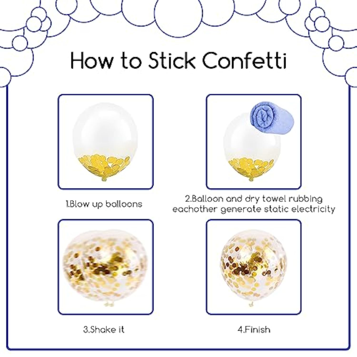 Black Gold Balloon Arch Kit – 124pcs for Party, Graduation, Birthday, Wedding & More