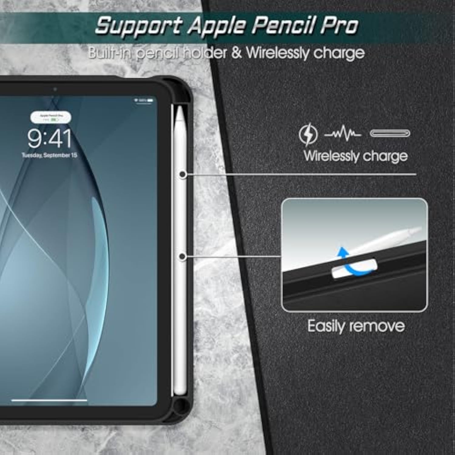 Fintie Magnetic Case for iPad Mini 6 2021 (8.3 Inch) - Multiple Angle Shockpro