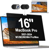 Privacy Screen MacBook Pro 16 Inch 2021-2023 (M1-M2, A2485/A2780)