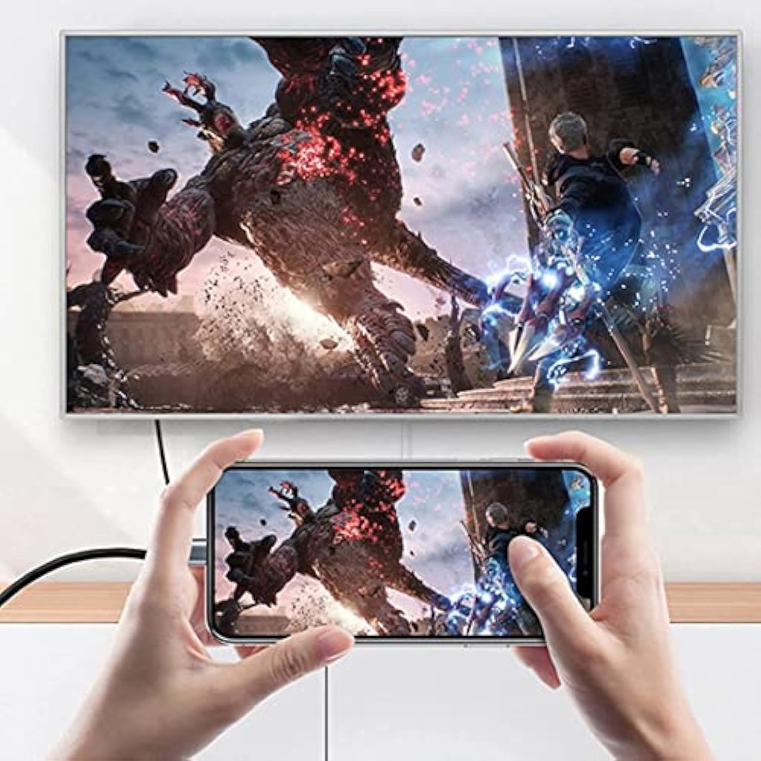 Cy Usb-C Type-C Female Source Input To Mini Displayport Dp Male Output Hdtv 4K