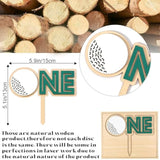 Golf 1St Birthday Tassel Banner - Golf Boy 1St Birthday High Chair Banner,Hole In One Highchair Decoration, First Year Sports Smash Cake Wall Banner,Cake Smash Backdrop Banner, First Birthday (Cake Topper)