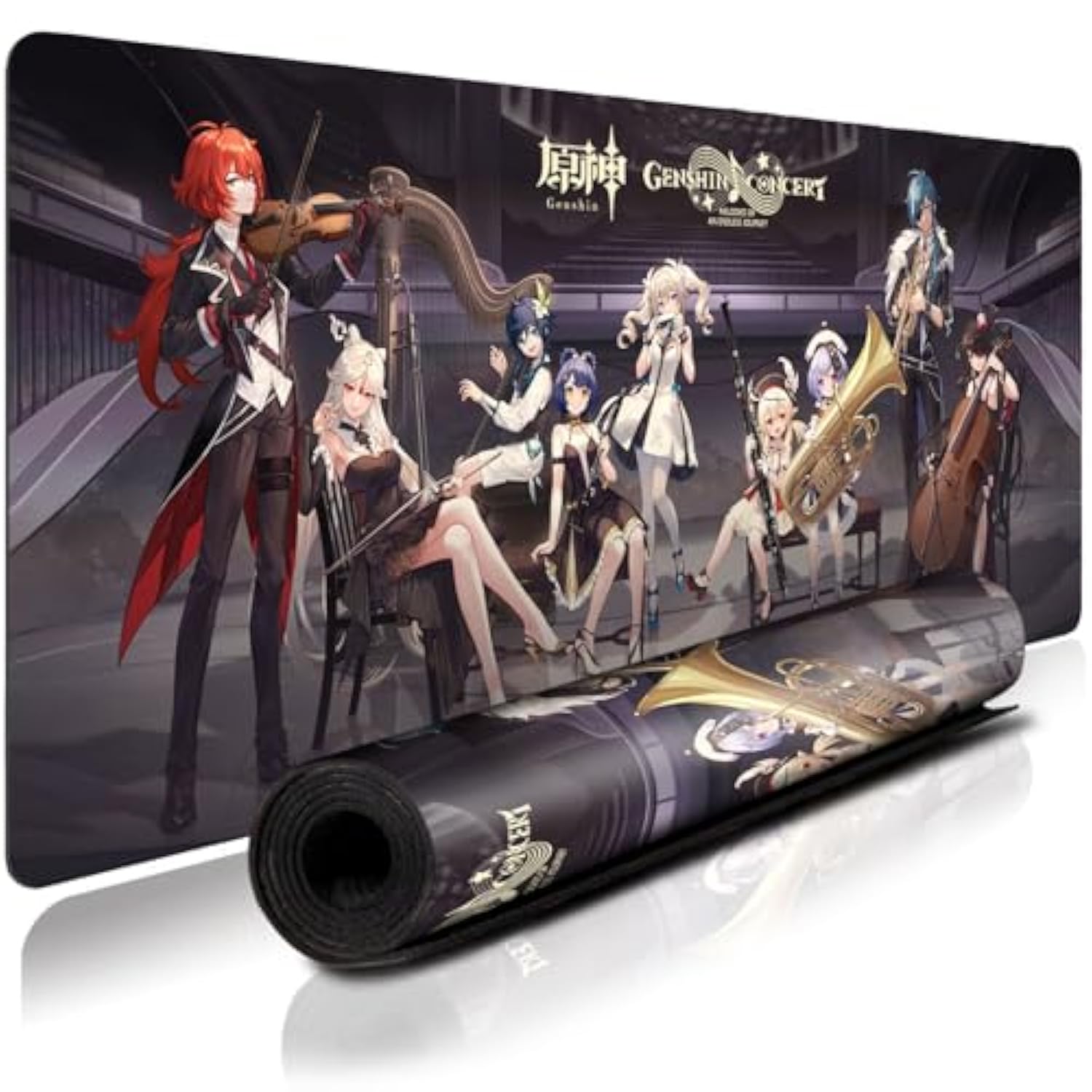 Anime Mouse Pad Large Gaming Mouse Pad Genshin Impact Mouse Pad