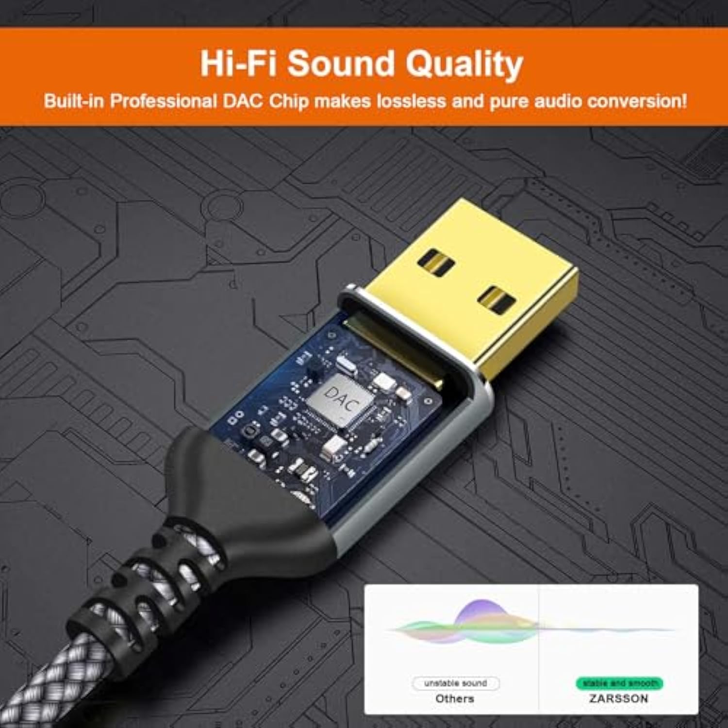 Compatible With Usb To Rca Audio Cable, 4Ft Usb To 2Rca Male Stereo Y Splitter Adapter For Usb A Laptop, Linux, Windows, Desktops, Ps4 And Amplifiers, Home Theater, Speaker