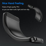 for  Galaxy M15 5G Phone case, Shockproof, Scratch Resistant Carbon Fiber Jacket, Soft TPU,for Galaxy F15 5G case (Black)
