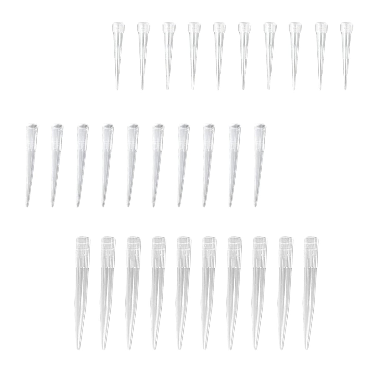 30 Pcs Flower Tubes Transparent Plastic Flower Posy Picks Pointed End Flowers Arrangement Holders For Cake Decoration Flower Arrangement