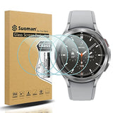 4-Pack For Samsung Galaxy Watch 4 Classic 42Mm Screen Protector, [Anti-Scratch] 2.5D 9H Hardness Ultra-Thin Tempered Glass Screen Protective Film