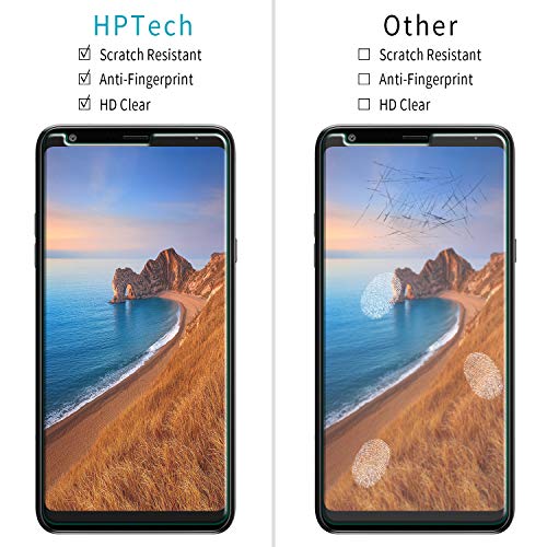 [2-Pack] Designed For LG Stylo 5, Stylo 5 Plus and Stylo 5X Tempered Glass Screen Protector, Easy to Install, Bubble Free