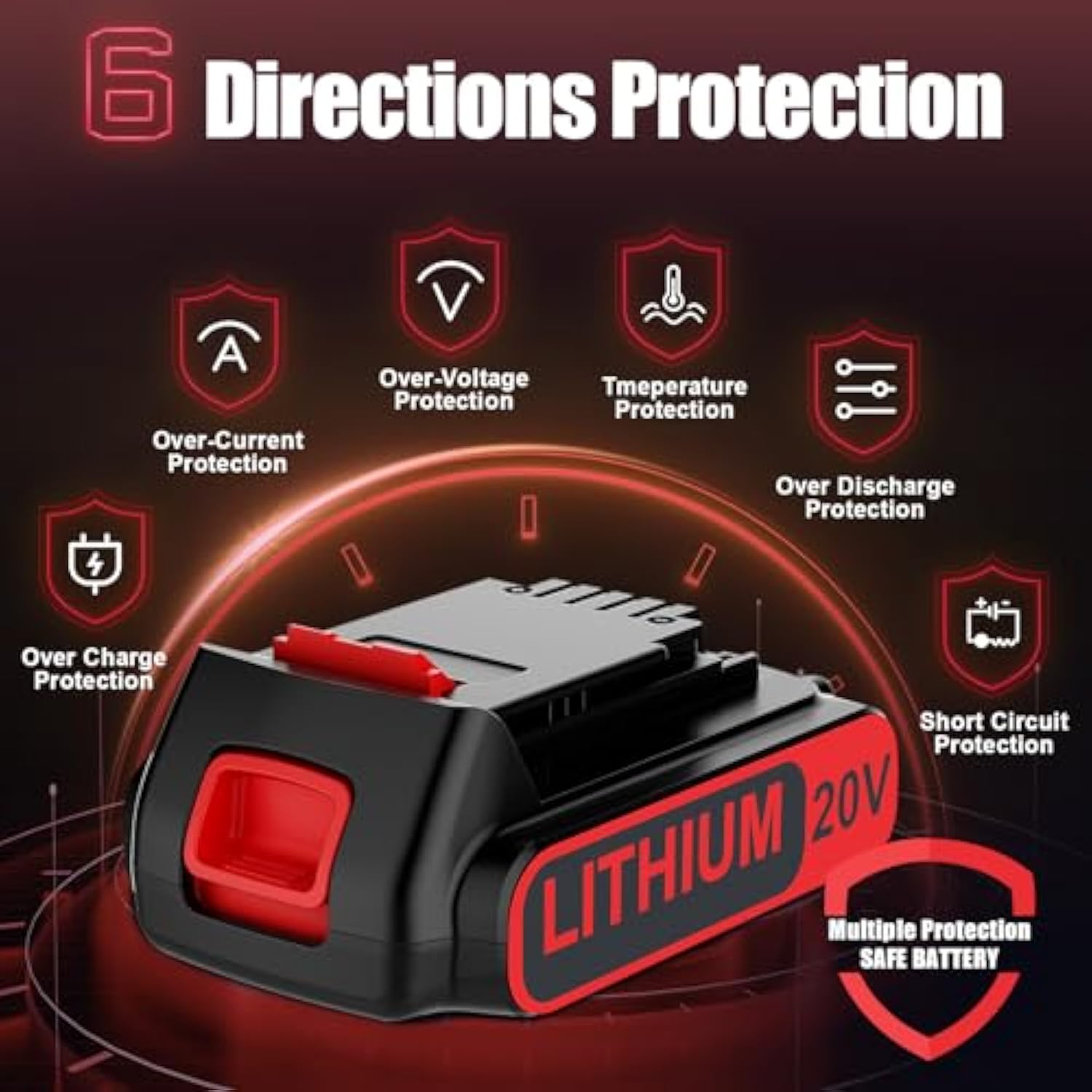 3500Mah Lbxr20 Battery For Black And Decker 20V Battery Replacement 20Volt Max Lithium-Ion Lb20 Lbxr20 Lbxr2020 20V Lithium-Ion Weed Eater Trimmer Cordless Tool Battery 2Pack Just For Black And Decker