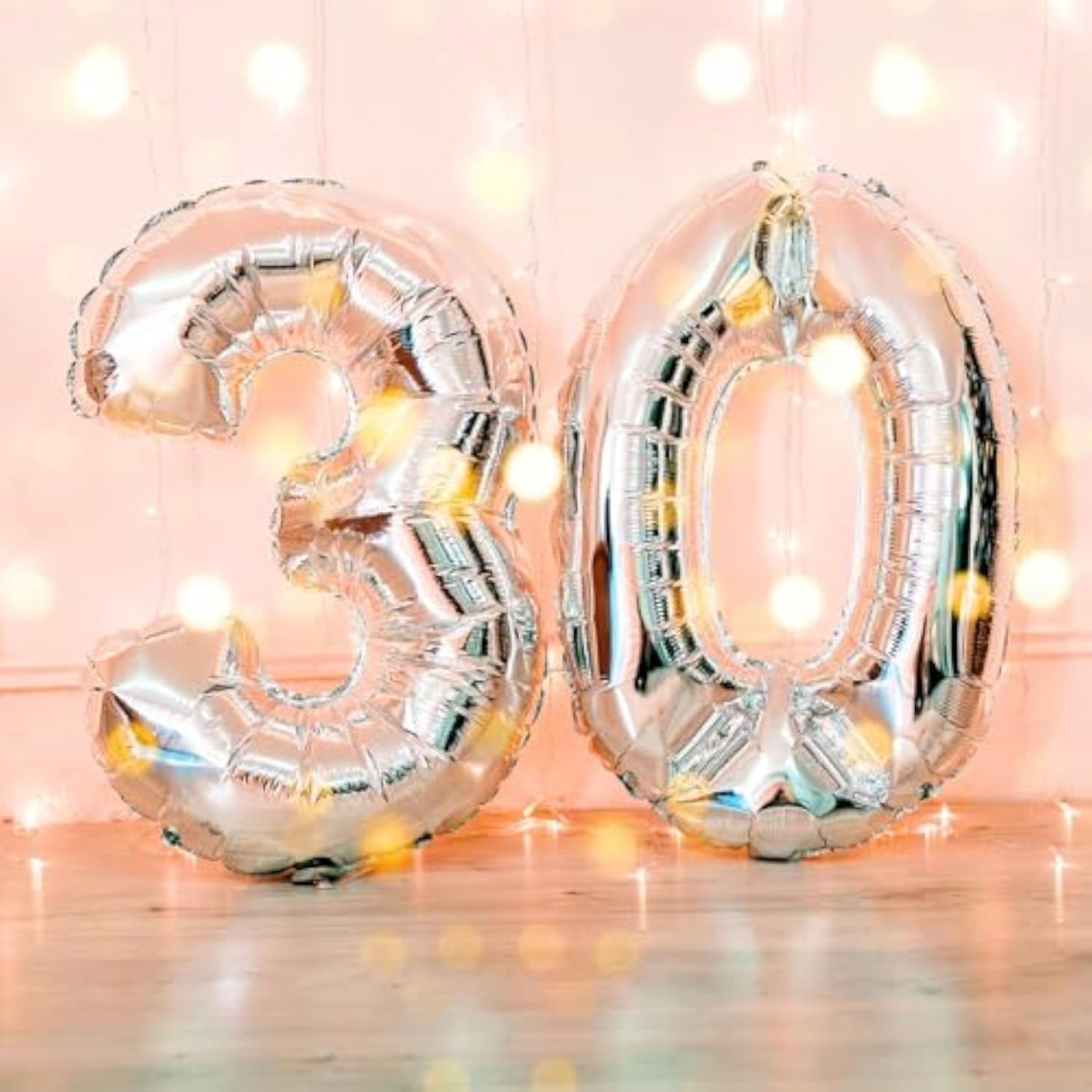 16" Silver 0-9 Number Balloons Foil Balloons Mylar Balloons For Party