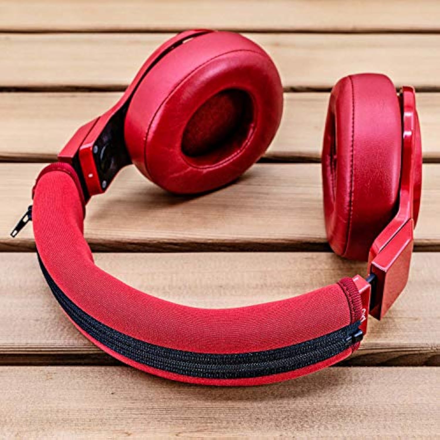 Headphone Headband Cover Compatible With Pro Model Headphone (Red)