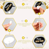32 Pc 2026 Glitter New Year Photo Booth Props for Party Decorations