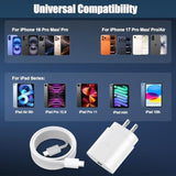 Iphone 16 15 Pro Max Charger, 30W Usb C Fast Charger Block Iphone 16 Charger Fast Charging With 10Ft Ultra Long Type C Charging Cable For Iphone 16 Pro Max/16 Pro/15 Pro Max/15 Pro/15, Ipad, S24 Ultra