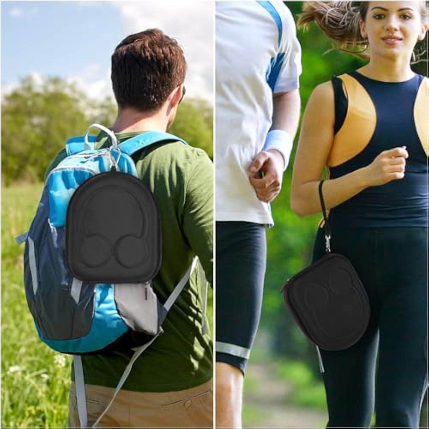 Eva Hard Case For Sony Wh-Ch510 Wh-Ch520, Jbl Tune 510Bt 500Bt Live400Bt Noise Canceling Wireless Headphones, Premium Travel Protective Carrying Storage Bag For Edifier W820Nb Plus (Black)