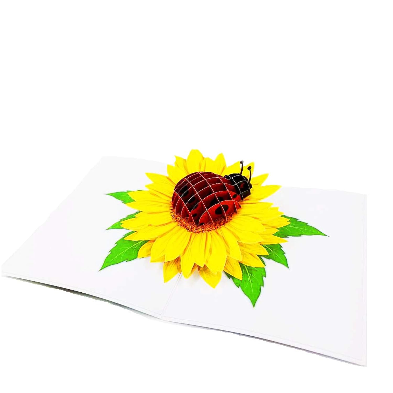 Ladybug 3D Pop Up Greeting Card - Happy Birthday Card, Just Because, Mother'S Day, For Son, Daughter, Kids, Children (Ladybug Pop Up Card)