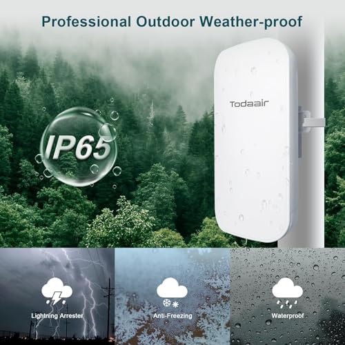 Outdoor Wifi Extender Prosignal Boostip65 Weatherproofac1200Mbpstransmission Range Up To 300 Feetmu-Mimo65 Devicesethernet Portsupport Repeater & Ap Mode