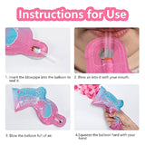 10 Pcs Gender Reveal Confetti Balloon Guns He or She Baby Shower Decor