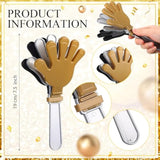 48pcs New Year Party Noisemakers 24 Clappers 24 Blowers 2026 Favors