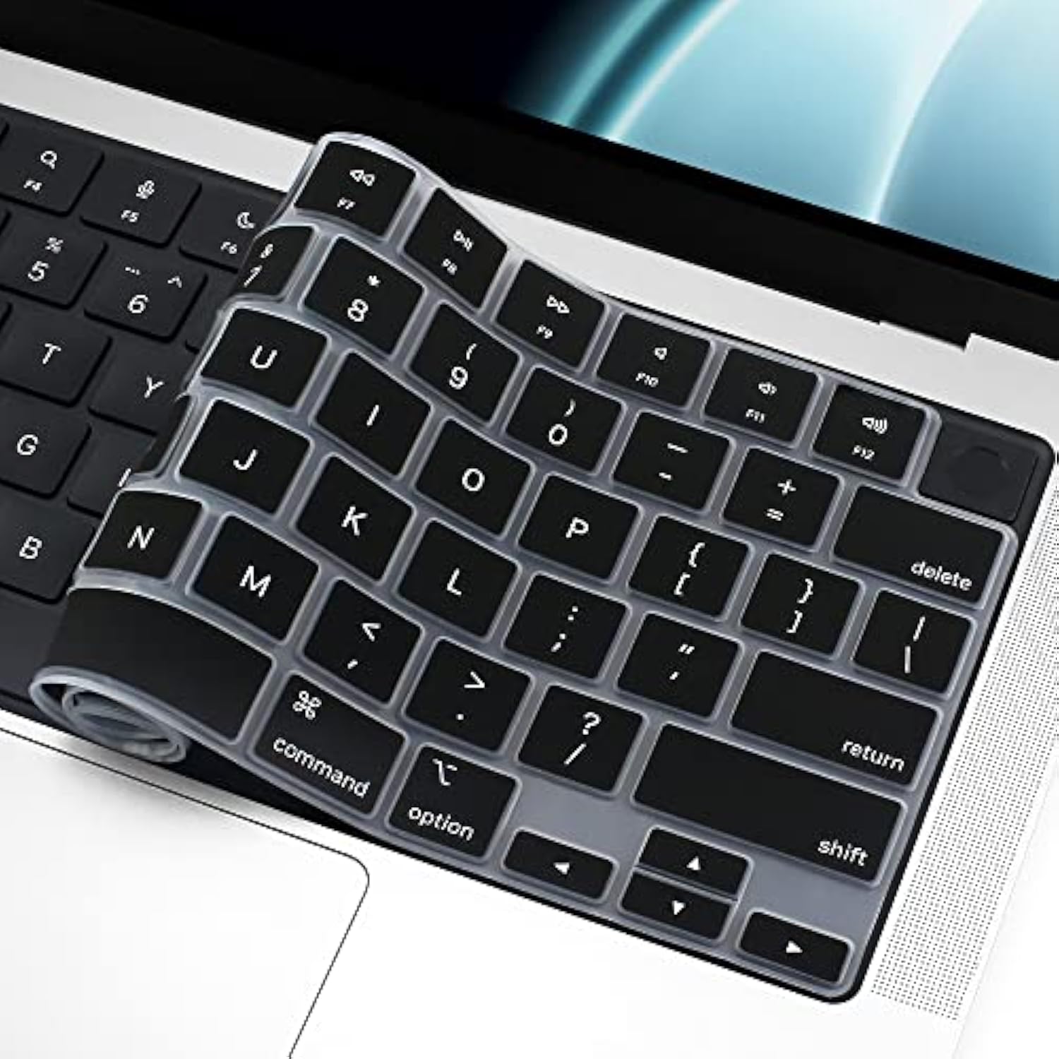 Keyboard Cover Skin For Macbook Air 13.6 Inch 15 Inch 2023 2022 M2 Chip A2681
