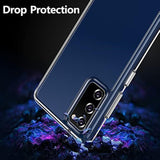 For Samsung Galaxy S20 Fe 5G Case, Crystal Clear Designed Shockproof Protection Phone Case, Transparent Hard Pc Back Flexible Tpu Sleek Light And Durable Cover For Galaxy S20 Fe