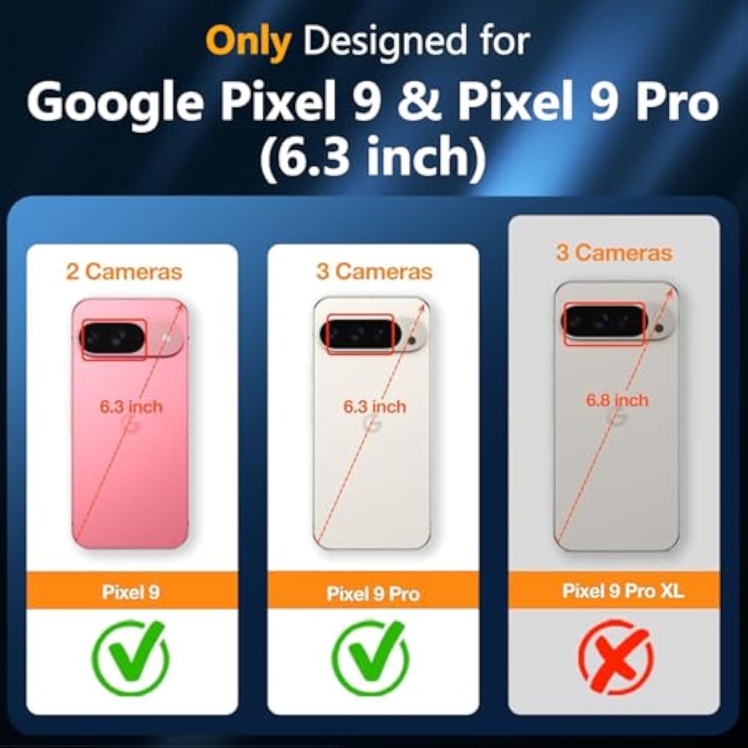 Magnetic For Google Pixel 9 Pro Case/Google Pixel 9 Case,[ Drop Protection] [Anti-Fingerprint] Slim Translucent Matte Back Phone Case,Black